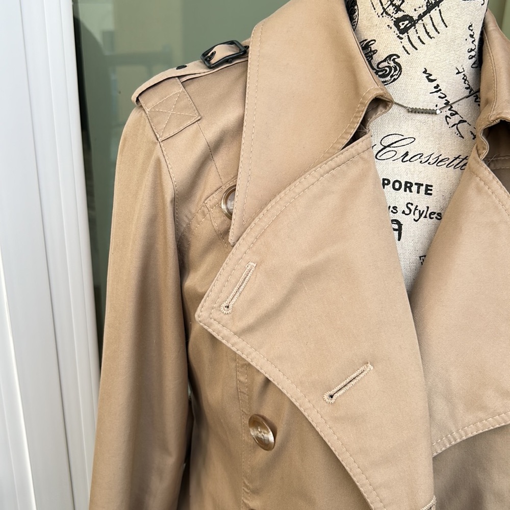 EUC Fox Run Military Grade Full Length Trench with Removable Liner + Belt - Picture 2 of 7